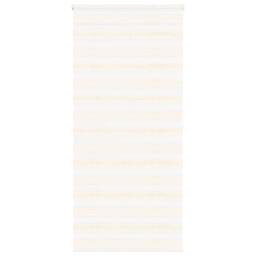 Berkfield Home Elegant Zebra Blind Marble Beige 95x200 cm Fabric Width 90.9 cm P - thumbnail 2