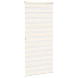 Berkfield Home Elegant Zebra Blind Marble Beige 95x200 cm Fabric Width 90.9 cm P - thumbnail 4