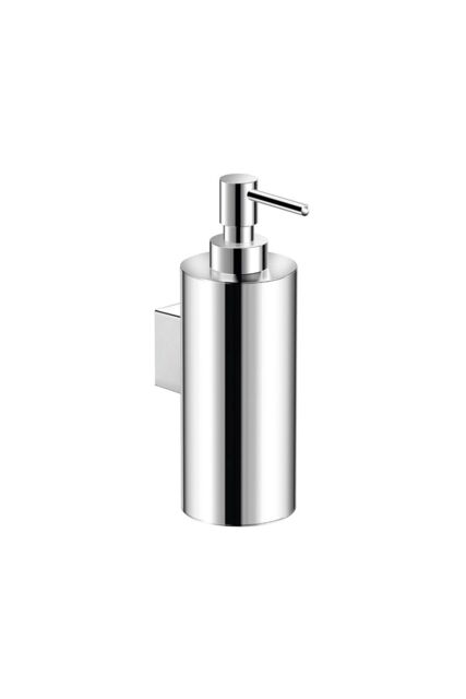 Cosmic Wall Mounted Soap dispenser 240ml Chrome Steel Architect Collection in Silver - image 1