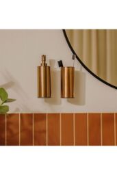 Cosmic Wall Mounted Soap dispenser 240ml Chrome Steel Architect Collection in Silver - thumbnail 4