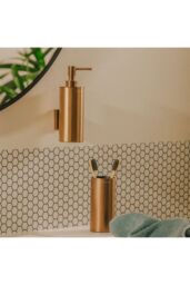 Cosmic Wall Mounted Soap dispenser 240ml Chrome Steel Architect Collection in Silver - thumbnail 5