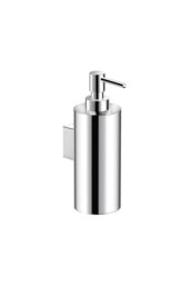 Cosmic Wall Mounted Soap dispenser 240ml Chrome Steel Architect Collection in Silver