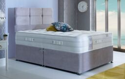 Bedmaster Indigo 2000 Pocket Sprung Cool Foam Mattress in White - Size: Small Single - thumbnail 5