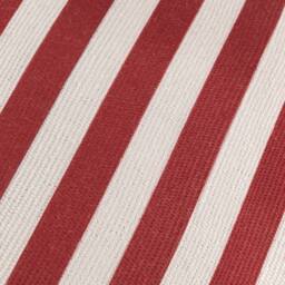 Furn Deck Stripe Woven Outdoor Cushion in Red - thumbnail 5