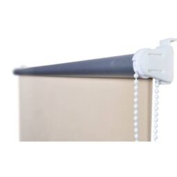 Berkfield Home Roller Blind Blackout 120 x 230 cm Grey - thumbnail 3