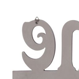 Berkfield Home Wall Mounted Coat Rack HOME 50x23 cm in White - thumbnail 4