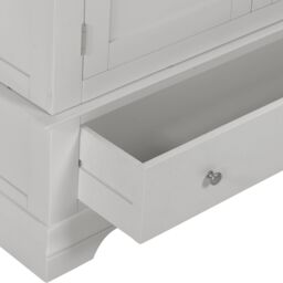 Seconique Bordeaux 3 Door Wardrobe (Part Assembled) in Light Grey - thumbnail 9