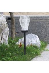 Living and Home Solar Resin Praying Angel LED Garden Stake Light in White - thumbnail 5