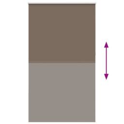 Berkfield Home Roller Blind Blackout Marine 160x150 cm Fabric Width 156.6 cm Pol… in Brown - thumbnail 5