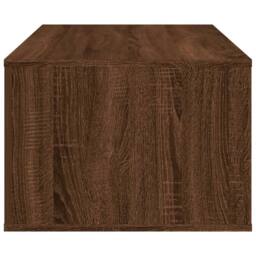 Berkfield Home Decorative Coffee Table Brown Oak 100x50.5x35 cm Engineered Wood - thumbnail 8