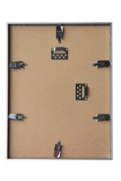 "nielsen Pixel 40x50cm Picture Frame (16""x20"") - Aluminium with Glass Front in Silver - Size: 40x50 cm" - thumbnail 3