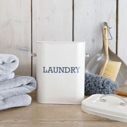 Living Nostalgia Antique Cream Laundry Tin - thumbnail 4