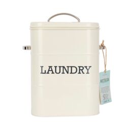 Living Nostalgia Antique Cream Laundry Tin - thumbnail 7