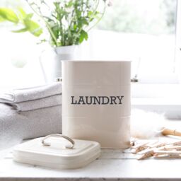 Living Nostalgia Antique Cream Laundry Tin - thumbnail 6