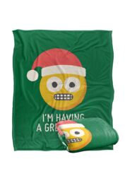 David Olenick White Knuckle Christmas Silky Touch Super Soft Throw Blanket 152 X 127 cm - thumbnail 2