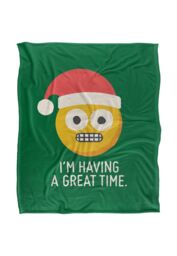 David Olenick White Knuckle Christmas Silky Touch Super Soft Throw Blanket 152 X 127 cm - thumbnail 1