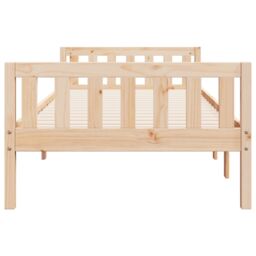 Berkfield Home Children's Bed without Mattress 75x190 cm Solid Wood Pine in Brown - thumbnail 6