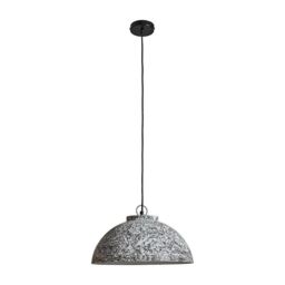 ValueLights Burrel Grey Ceiling Light Pendant - thumbnail 1