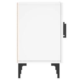 Berkfield Home TV Cabinet White 150x30x50 cm Engineered Wood - Size: 150 x 30 x 50 cm - thumbnail 7
