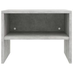 Berkfield Home Bedside Cabinets 2 pcs Concrete Grey 40x30x30 cm Engineered Wood - Size: 40 x 30 x 30 cm - thumbnail 5