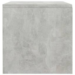 Berkfield Home Bedside Cabinets 2 pcs Concrete Grey 40x30x30 cm Engineered Wood - Size: 40 x 30 x 30 cm - thumbnail 6