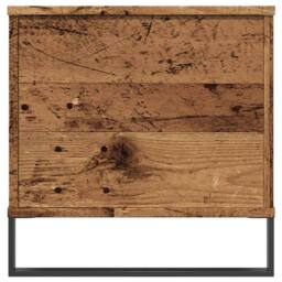 Berkfield Home Durable Coffee Table Old Wood 90x44.5x45 cm Engineered Wood in Brown - thumbnail 6