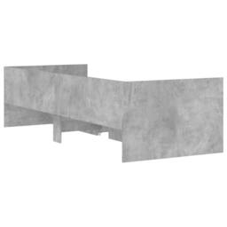 Berkfield Home Modern Bed Frame with Drawers without Mattress Concrete Grey 90x200 cm - thumbnail 8