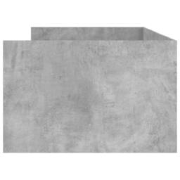 Berkfield Home Modern Bed Frame with Drawers without Mattress Concrete Grey 90x200 cm - thumbnail 7