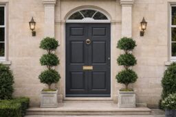 Leaf 120cm Pair of Buxus Triple Ball Artificial Tree UV Resistant Outdoor Topiary in Green - thumbnail 5