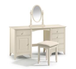 Ashfield Stone White Dressing Stool in Ivory - thumbnail 2