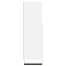 Berkfield Home Durable Bathroom Cabinet White 30x30x100 cm Engineered Wood - Size: 30 x 30 x 100 cm - thumbnail 7