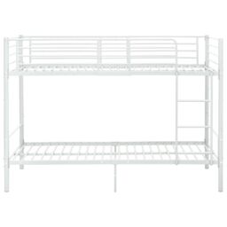 Berkfield Home Bunk Bed White Metal 90x200 cm - thumbnail 3