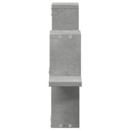 Berkfield Home Wall Shelf Concrete Grey 104.5x10x43 cm Engineered Wood - thumbnail 6