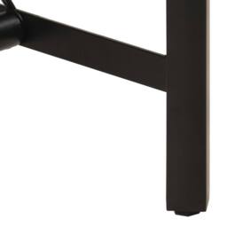 Berkfield Home Bar Table 180x70x107 cm Solid Wood Acacia & Iron in Brown - Size: 180 x 70 x 107 cm - thumbnail 5