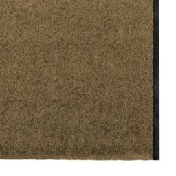 Berkfield Home Doormat Brown, Black Polyamide 400 x 120 x 0.9 cm Door Mat in Brown - Size: Medium - thumbnail 3