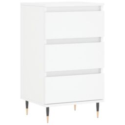 Berkfield Home Sideboard White 40x35x70 cm Engineered Wood - Size: 40 x 35 x 70 cm - thumbnail 2