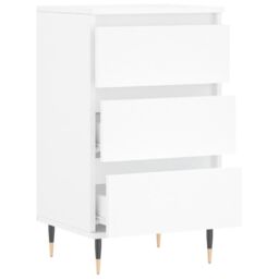 Berkfield Home Sideboard White 40x35x70 cm Engineered Wood - Size: 40 x 35 x 70 cm - thumbnail 6