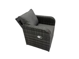 Fimous Garden Outdoor Furniture Set with 4 Stool Dark Grey Mixed - thumbnail 4