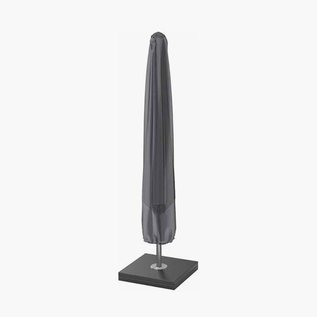 Ruma AeroCover Centre Pole Parasol Waterproof Breathable Cover W40xD40xH215cm in Dark Grey - Size: 1 Pack
