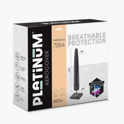 Ruma AeroCover Centre Pole Parasol Waterproof Breathable Cover W40xD40xH215cm in Dark Grey - Size: 1 Pack - thumbnail 3
