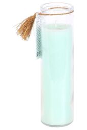 KDMD White Sage Tube Candle with Clear Quartz Crystals - thumbnail 3