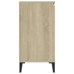 Berkfield Home Sideboard Sonoma Oak 104x35x70 cm Engineered Wood in Natural - Size: 104 x 35 x 70 cm - thumbnail 6