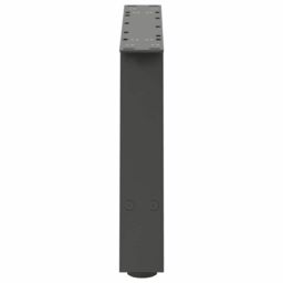 Berkfield Home Coffee Table Legs A-Shaped 2 pcs Anthracite¬†60x(30-31) cm Steel in Black - thumbnail 6