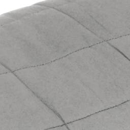 Berkfield Home Weighted Blanket Grey 150x200 cm 7 kg Fabric - thumbnail 4