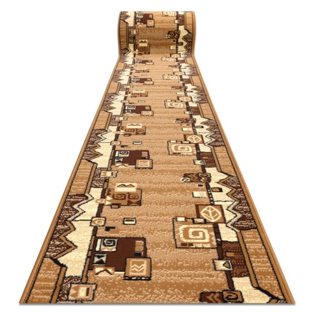 RugsX Bcf Morad Runner in Gold - Size: 60 cm x 390 cm - image 1