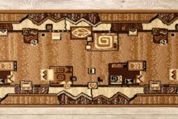 RugsX Bcf Morad Runner in Gold - Size: 60 cm x 390 cm - thumbnail 5