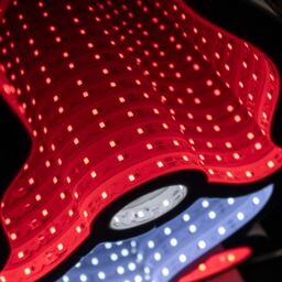 Samuel Alexander 40cm LED Infinity Christmas Gonk Light Decoration with Red Hat & Metal Stand - thumbnail 6