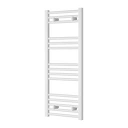 Bathroom Kingdom Capo Electric White Straight Heated Towel Rail 1000x400