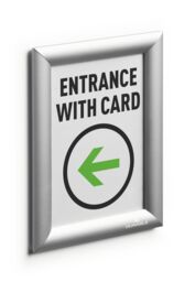 Durable Aluminium Snap Frame Retail Clip Poster Holder Notice Board - A5 Silver - Size: 1 Pack - thumbnail 3