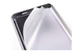 Durable Aluminium Snap Frame Clip Poster Holder Notice Board - A5 Silver - Size: 1 Pack - thumbnail 7